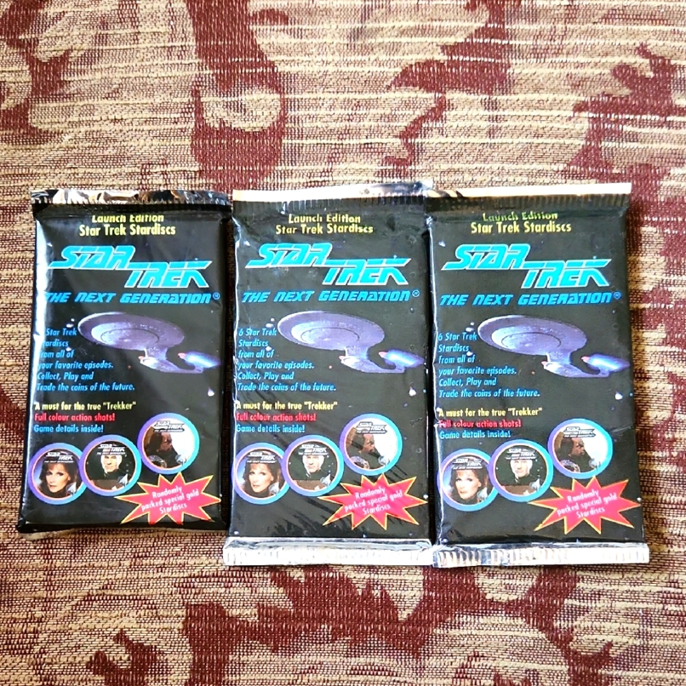 Star Trek The Next Generation Trading Cards Launch Edition Unopened